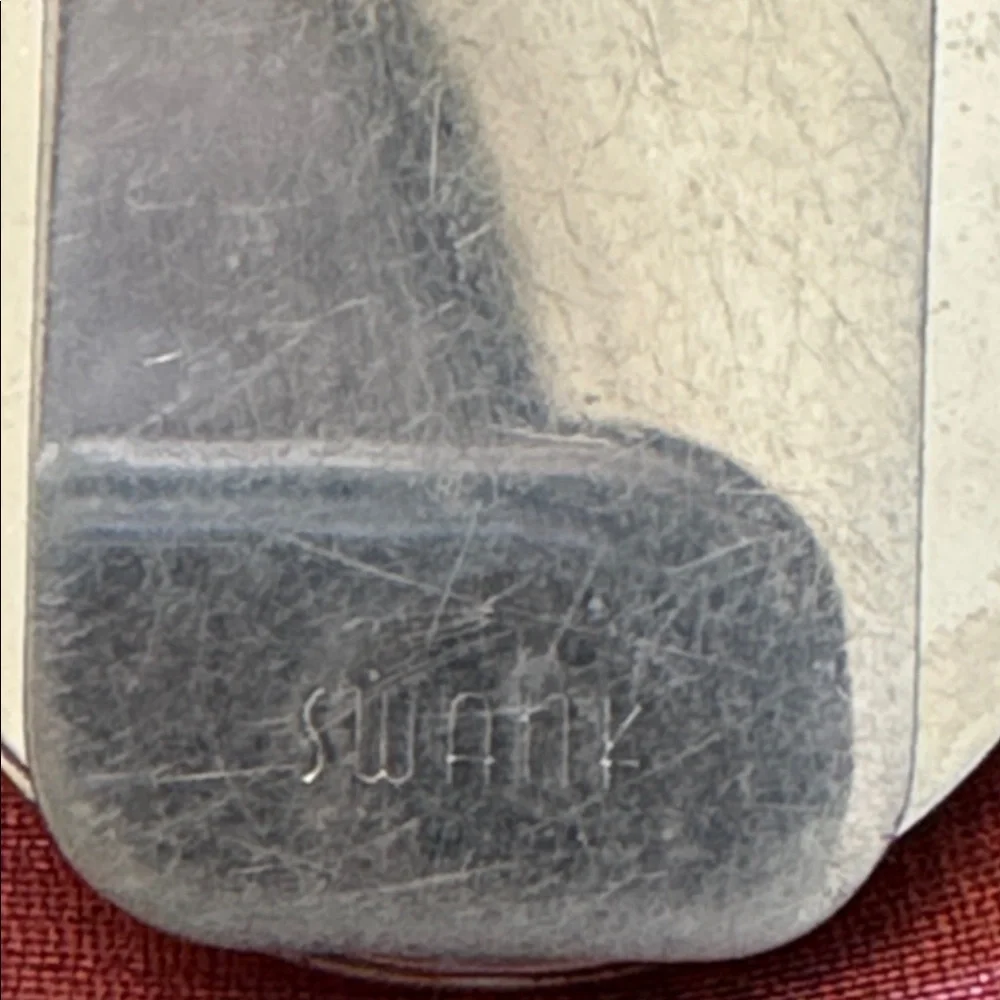 Swank Silver -Tone St. Cristopher Money Clip
